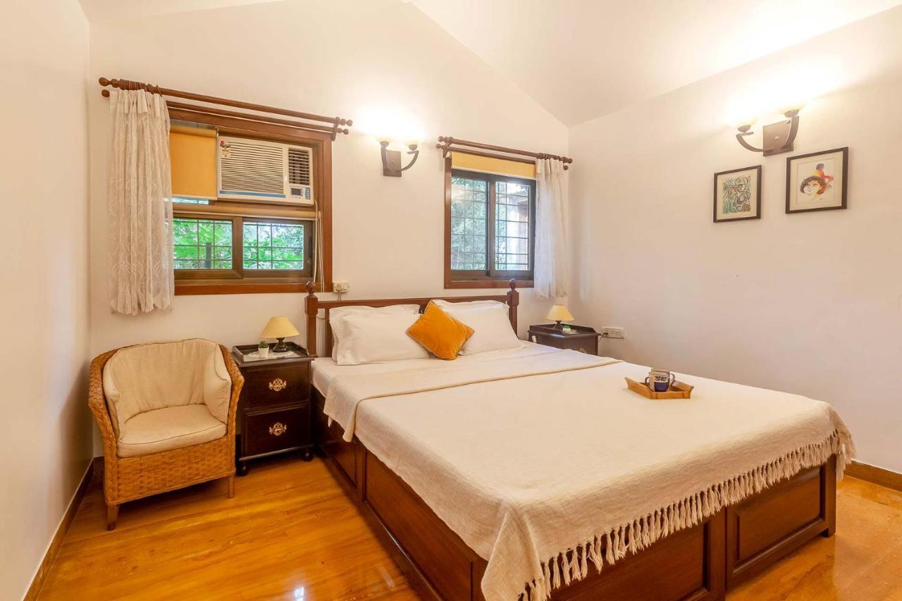 Stayvista'S Casa Palmera - Pet-Friendly Villa With Pool, Garden With Gazebo, And Indoor & Outdoor Games Alībāg Buitenkant foto