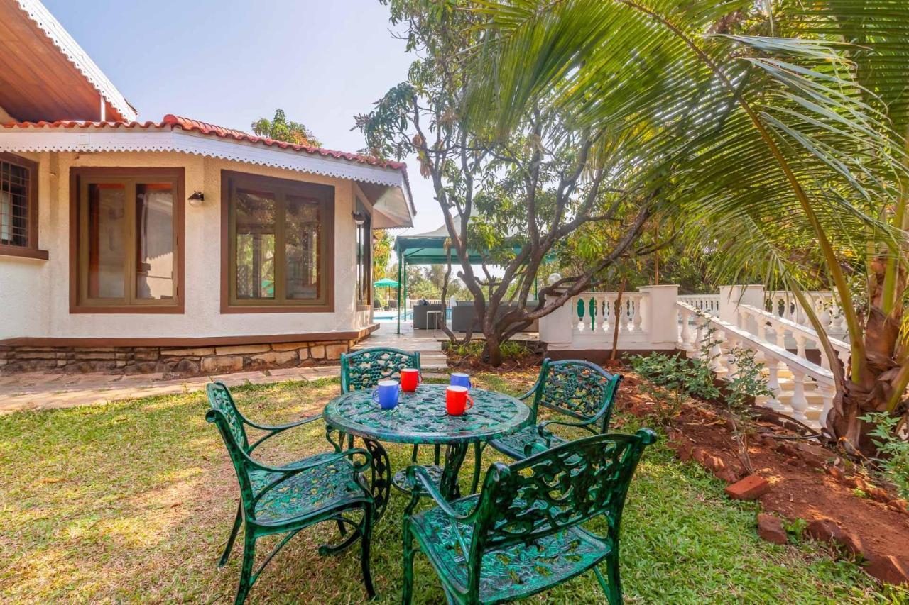 Stayvista'S Casa Palmera - Pet-Friendly Villa With Pool, Garden With Gazebo, And Indoor & Outdoor Games Alībāg Buitenkant foto