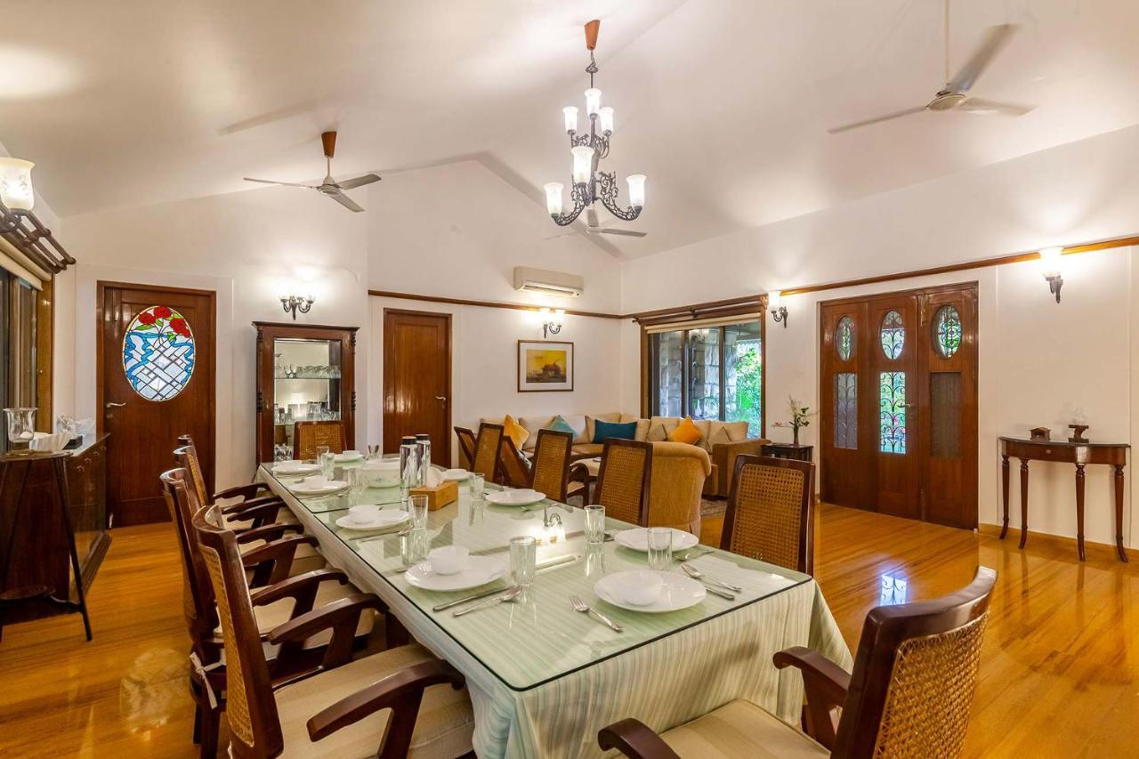 Stayvista'S Casa Palmera - Pet-Friendly Villa With Pool, Garden With Gazebo, And Indoor & Outdoor Games Alībāg Buitenkant foto