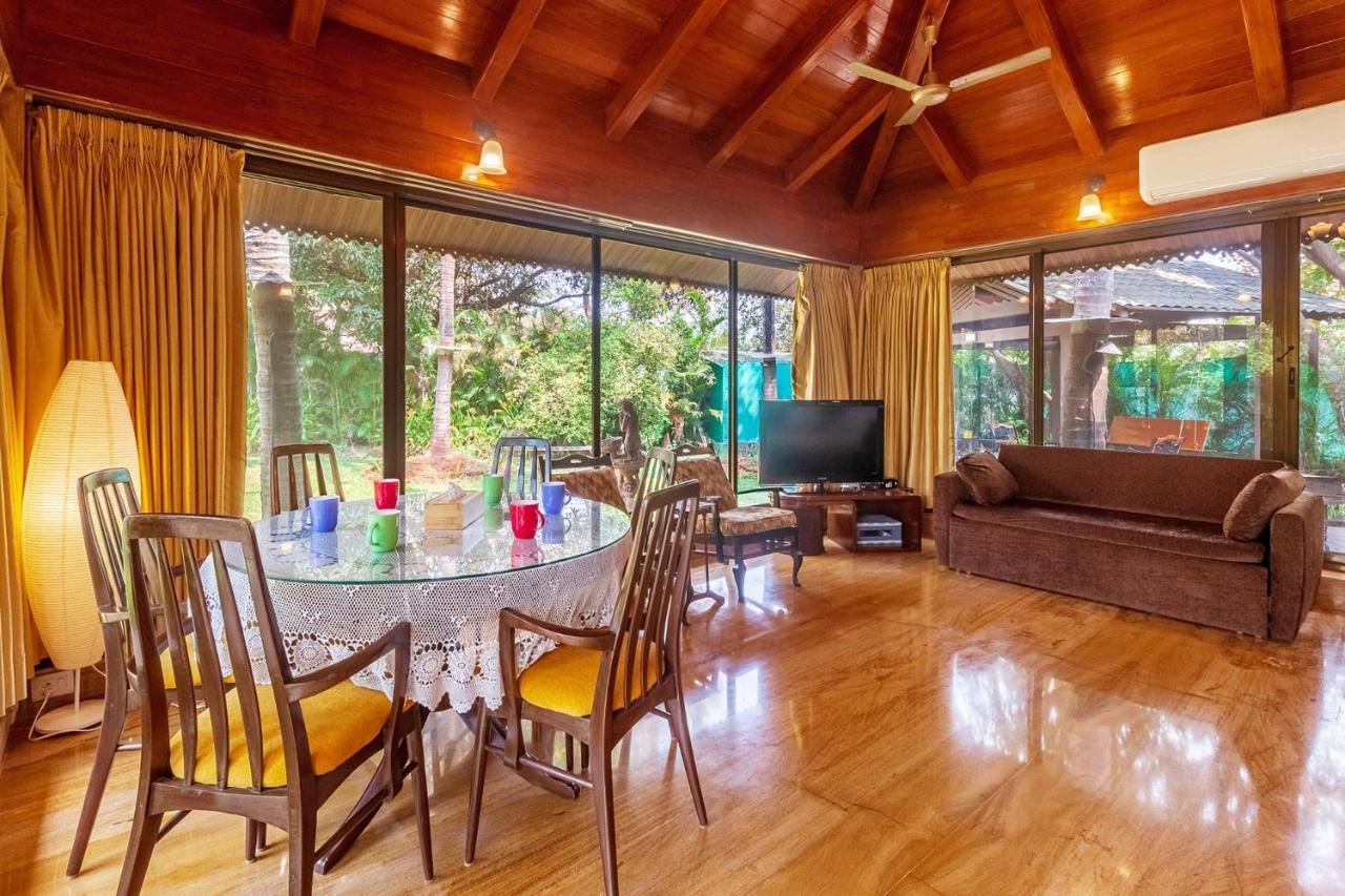 Stayvista'S Casa Palmera - Pet-Friendly Villa With Pool, Garden With Gazebo, And Indoor & Outdoor Games Alībāg Buitenkant foto