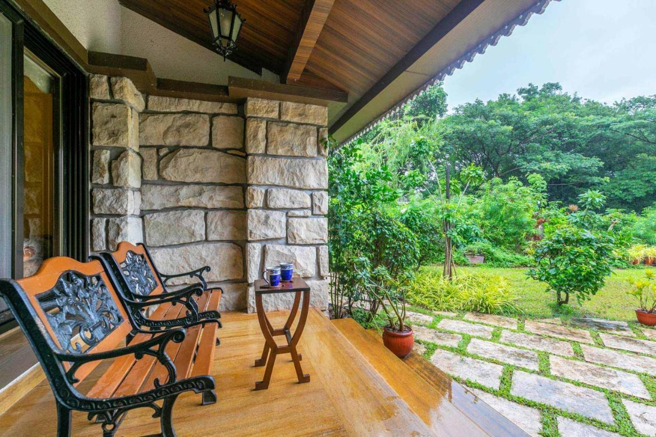 Stayvista'S Casa Palmera - Pet-Friendly Villa With Pool, Garden With Gazebo, And Indoor & Outdoor Games Alībāg Buitenkant foto