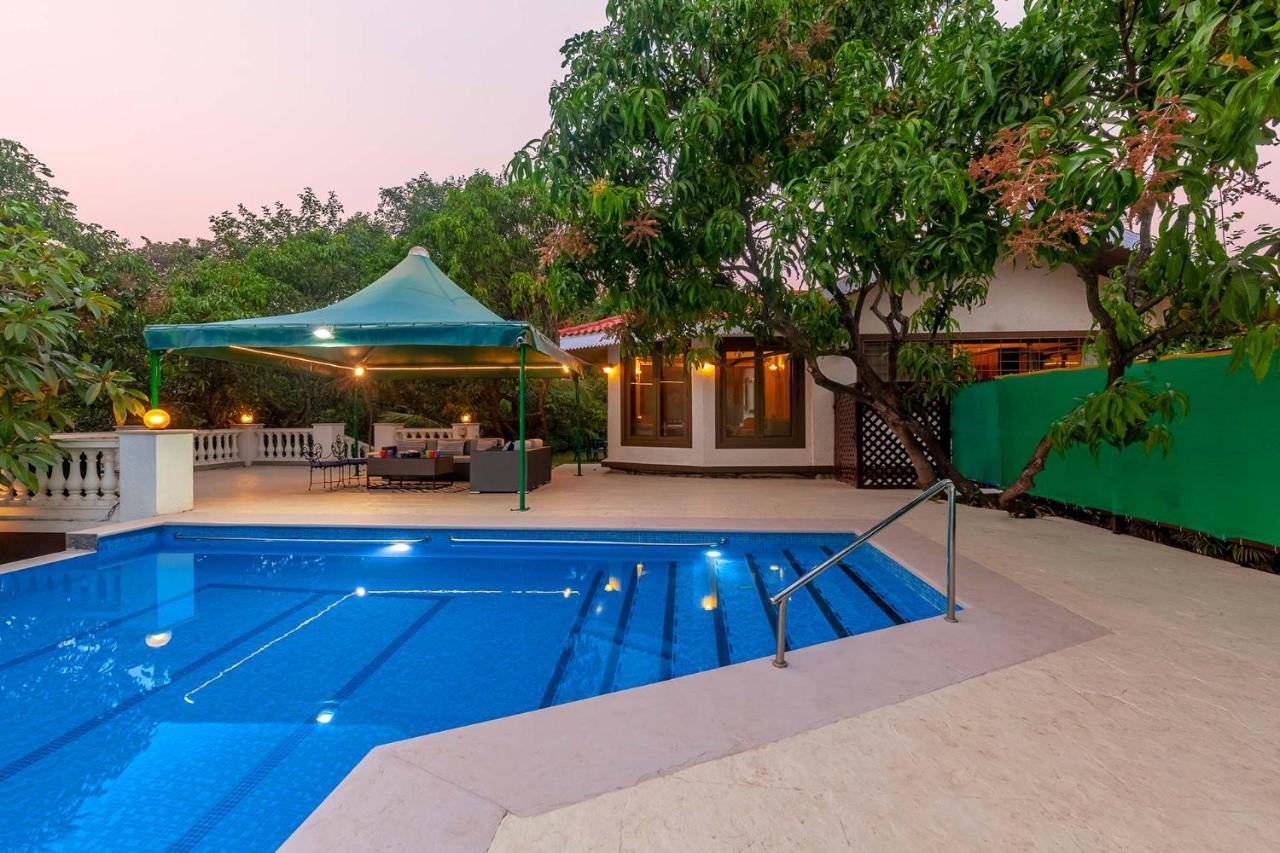 Stayvista'S Casa Palmera - Pet-Friendly Villa With Pool, Garden With Gazebo, And Indoor & Outdoor Games Alībāg Buitenkant foto
