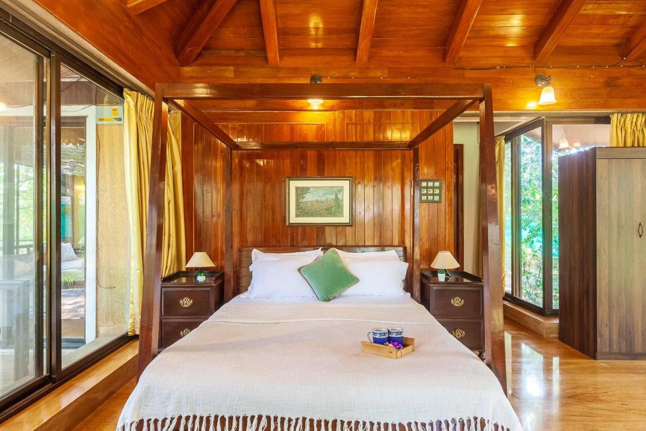 Stayvista'S Casa Palmera - Pet-Friendly Villa With Pool, Garden With Gazebo, And Indoor & Outdoor Games Alībāg Buitenkant foto
